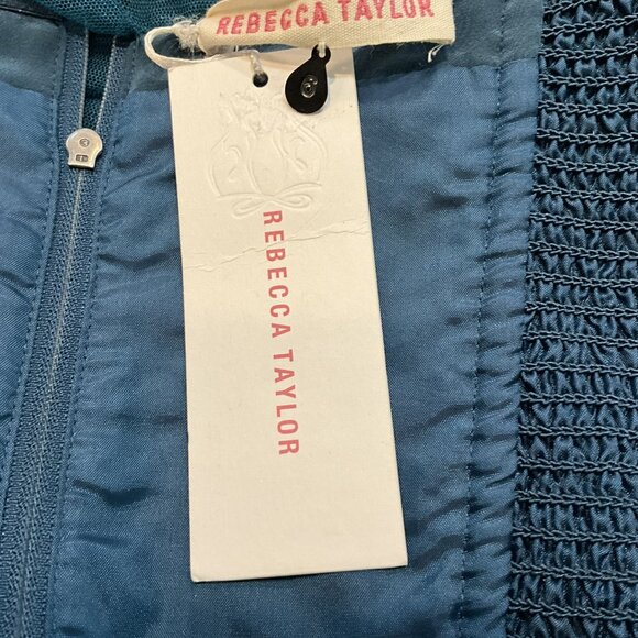 Rebecca Taylor  Peacock Dress Size 6 - Picture 9 of 9